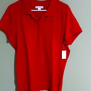Aeropostal XXL womens red polo